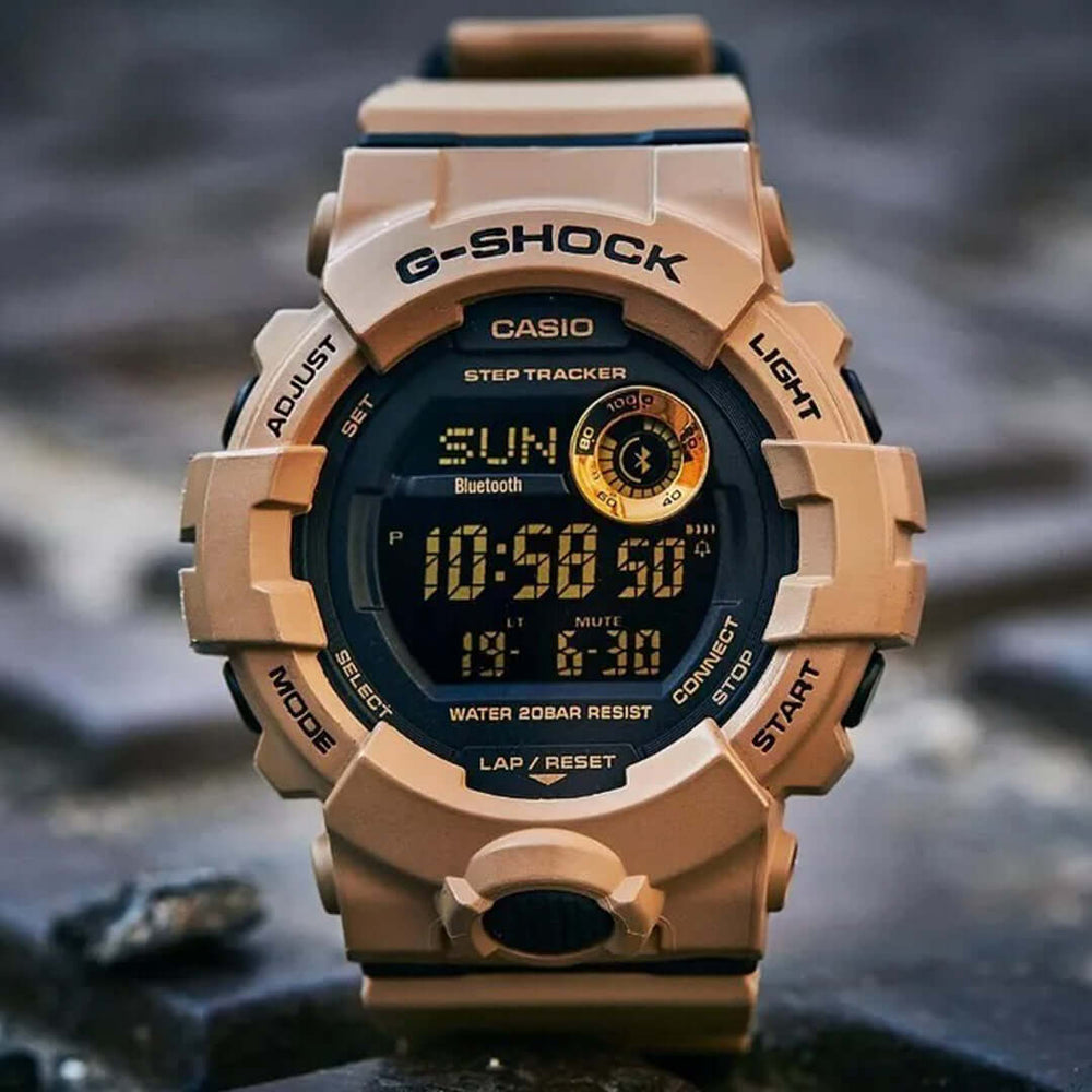 Reloj G-Shock GBD-800UC-5 Hombre Resina Arena