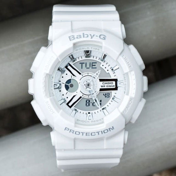 RELOJ BABY G BLANCO B-G-12