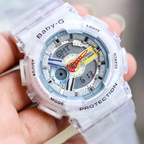 RELOJ BABY G TRANSPARENTE HELLOW B-G-14