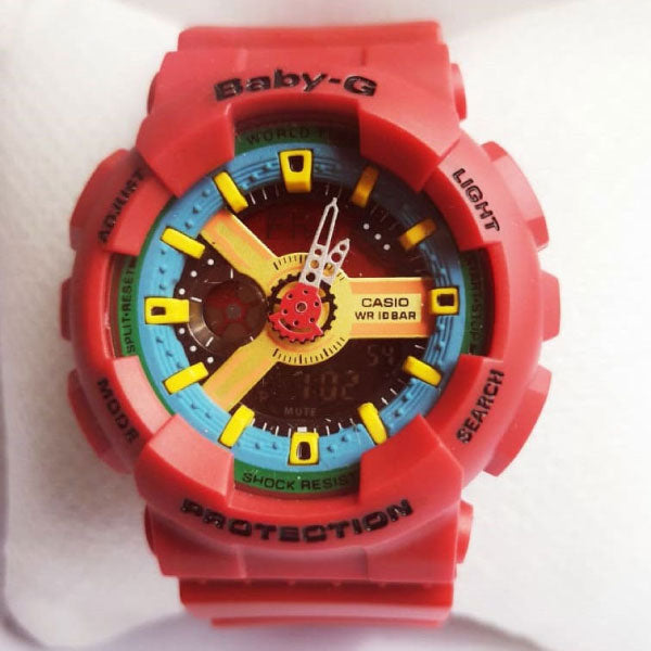 RELOJ BABY G ROJO B-G-19