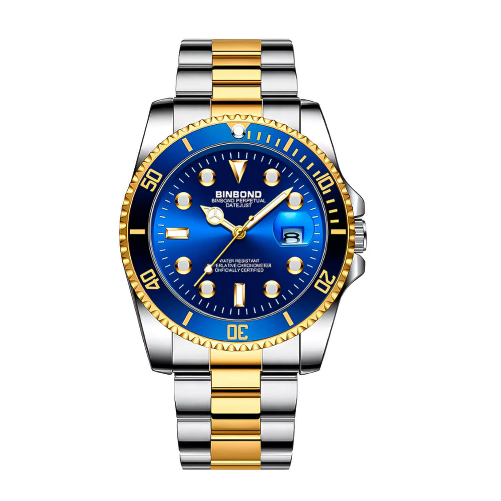 Reloj Binbond BIN-1 Hombre Acero Plateado