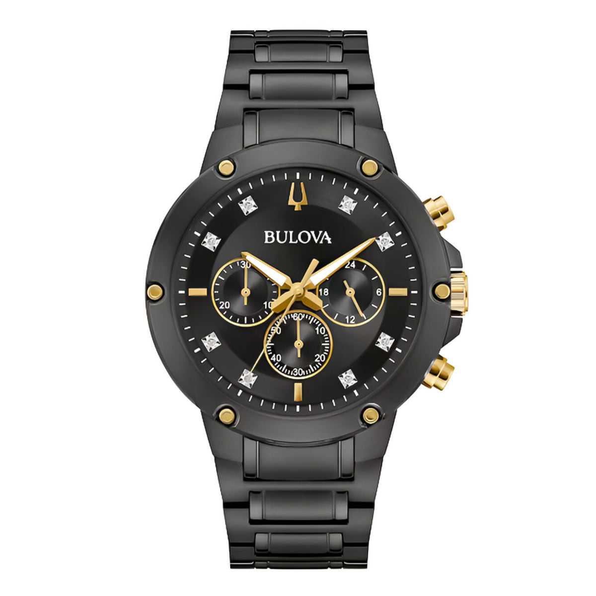 RELOJ BULOVA NEGRO 98D190 BUL-18