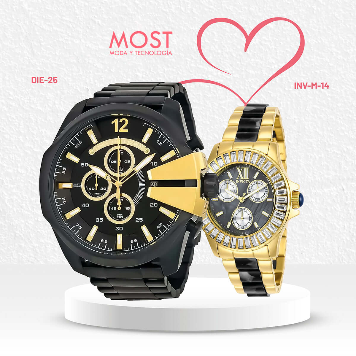 RELOJES DE PAREJA PAR-28
