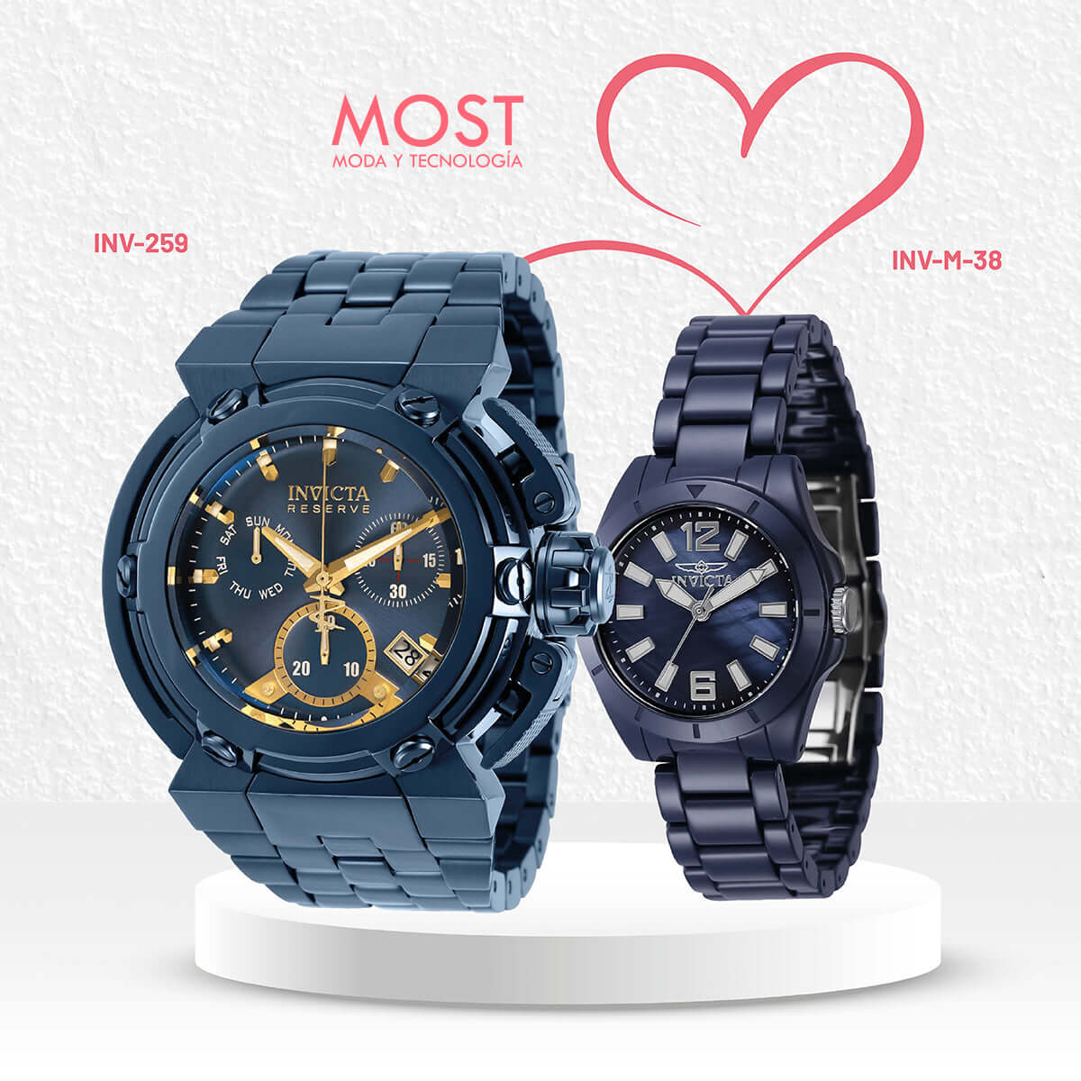RELOJES DE PAREJA PAR-52