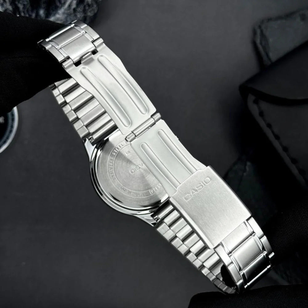 Reloj Casio MTP-V300D-7A Hombre Acero Plateado