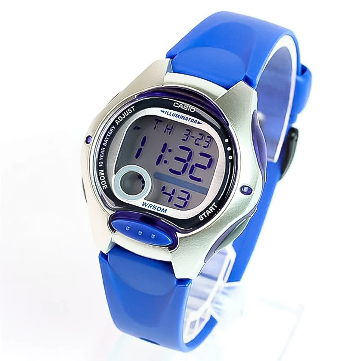 RELOJ CASIO AZUL-PLOMO LW-200-2AV CAS-37