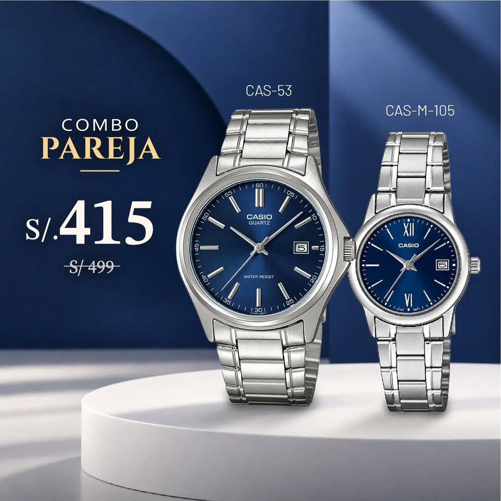 Relojes para Pareja: Casio MTP-1183A-2A y LTP-V002D-2B3
