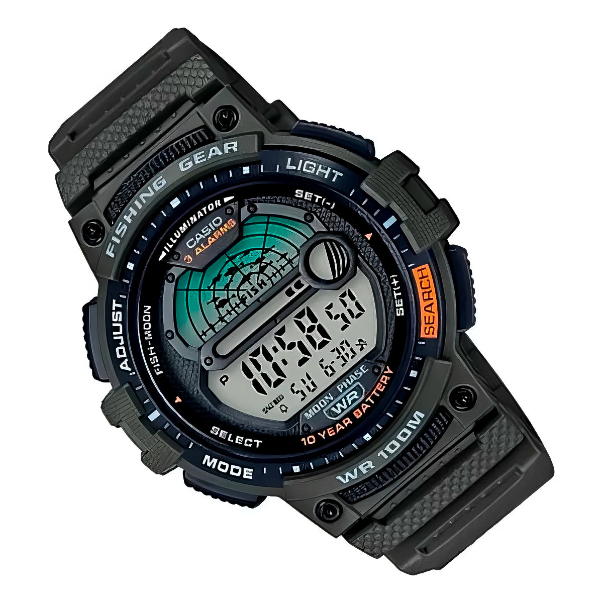 RELOJ CASIO VERDE WS-1200H-3AVCF CAS-57