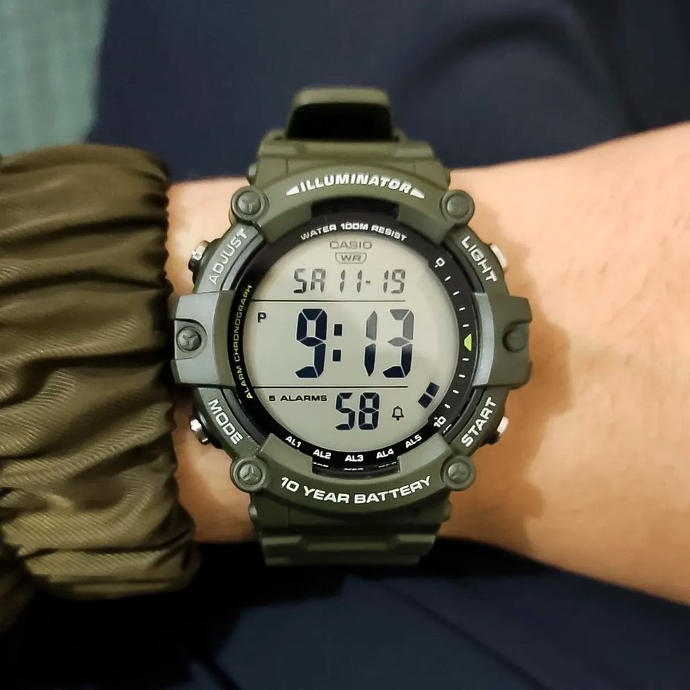 Reloj Casio AE-1500WHX-3A Hombre Resina Verde