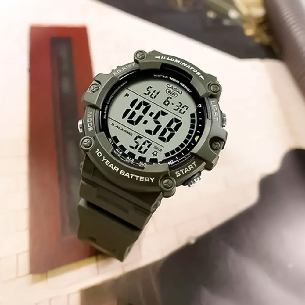 Reloj Casio AE-1500WHX-3A Hombre Resina Verde