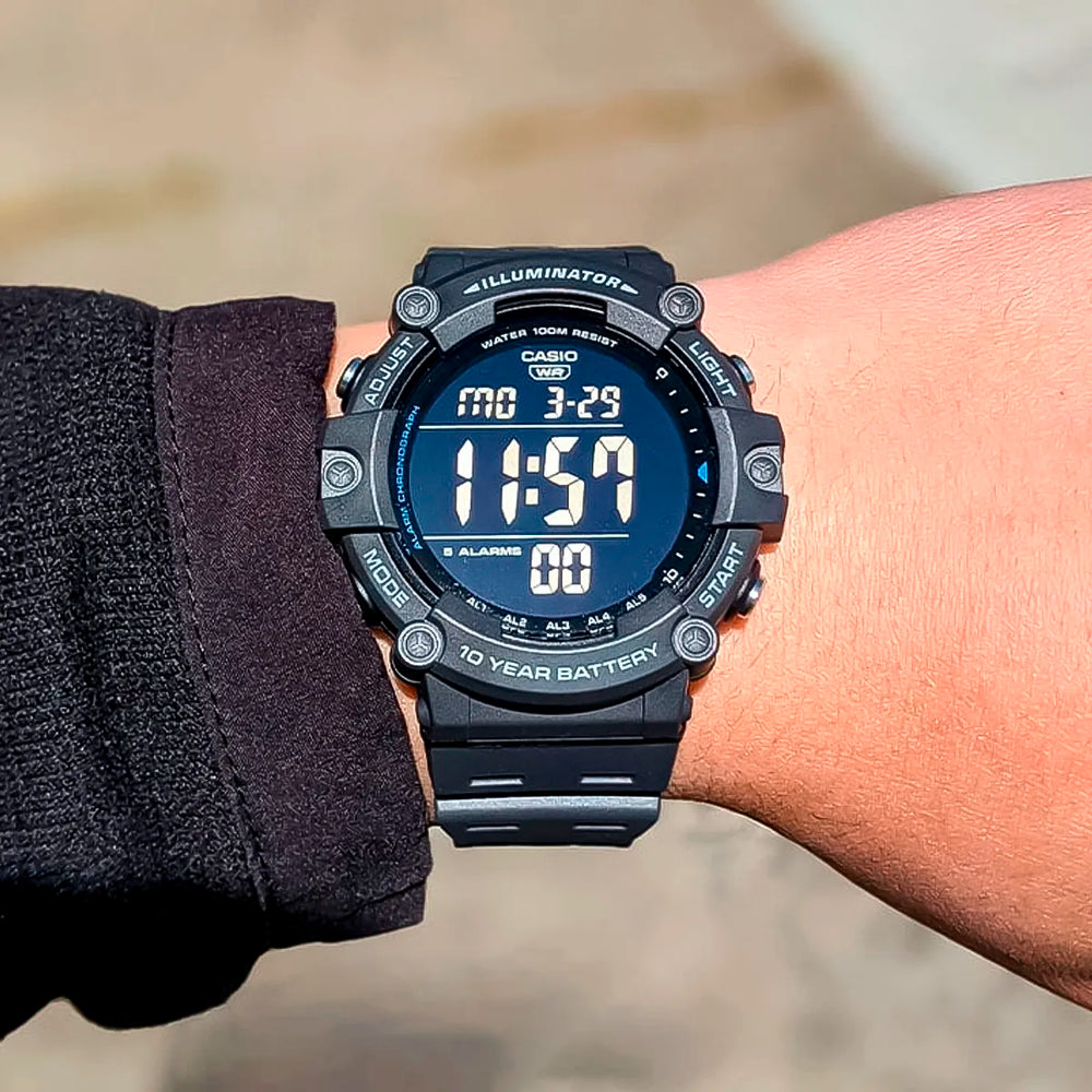 Reloj Casio AE-1500WH-8B Hombre Resina Gris