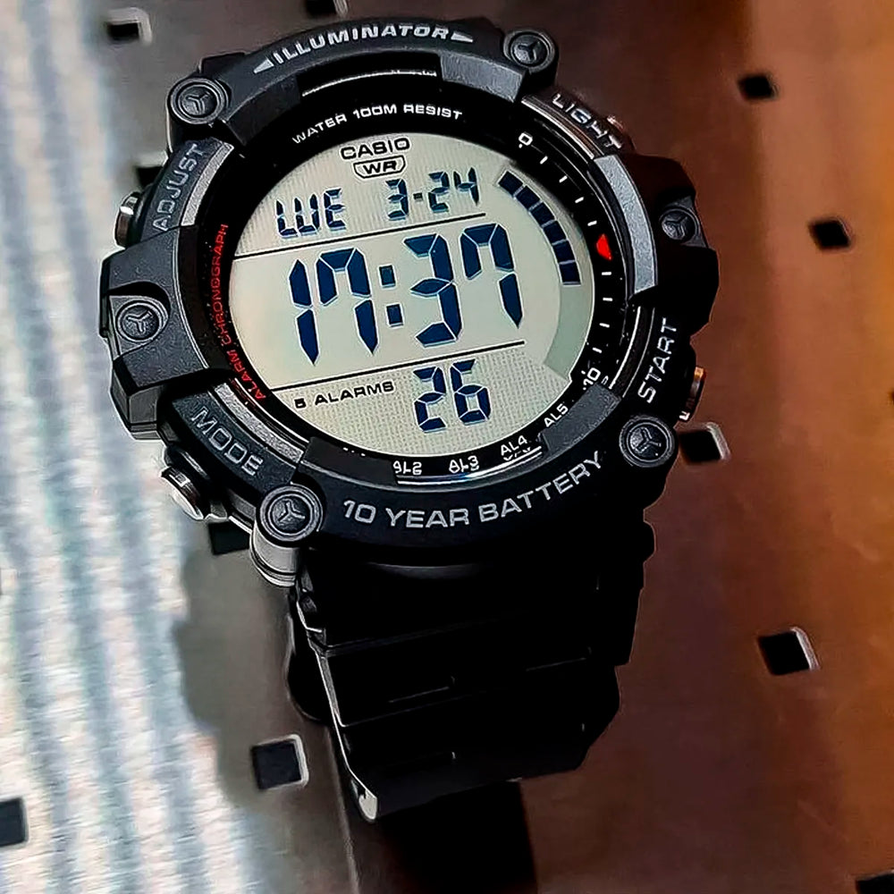 Reloj Casio AE-1500WH-1A Hombre Resina Negro