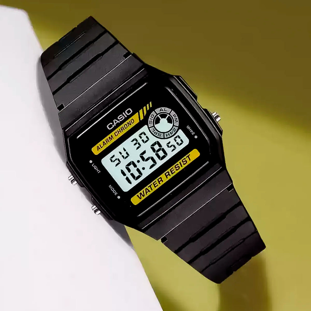 Reloj Casio F-94WA-9D Hombre Resina Negro