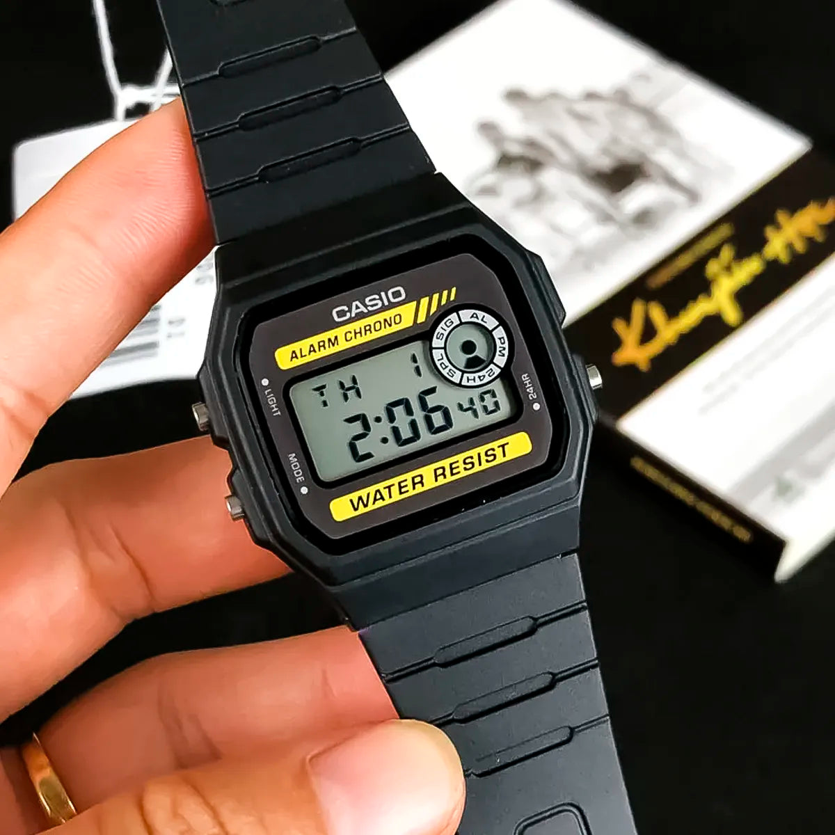 RELOJ CASIO NEGRO F-94WA-9D CAS-79