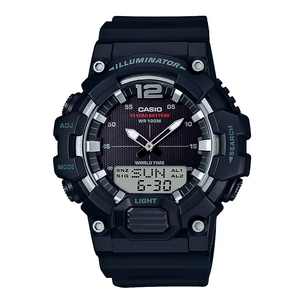 Reloj Casio HDC-700-1AV Hombre Resina Negro | CAS-85