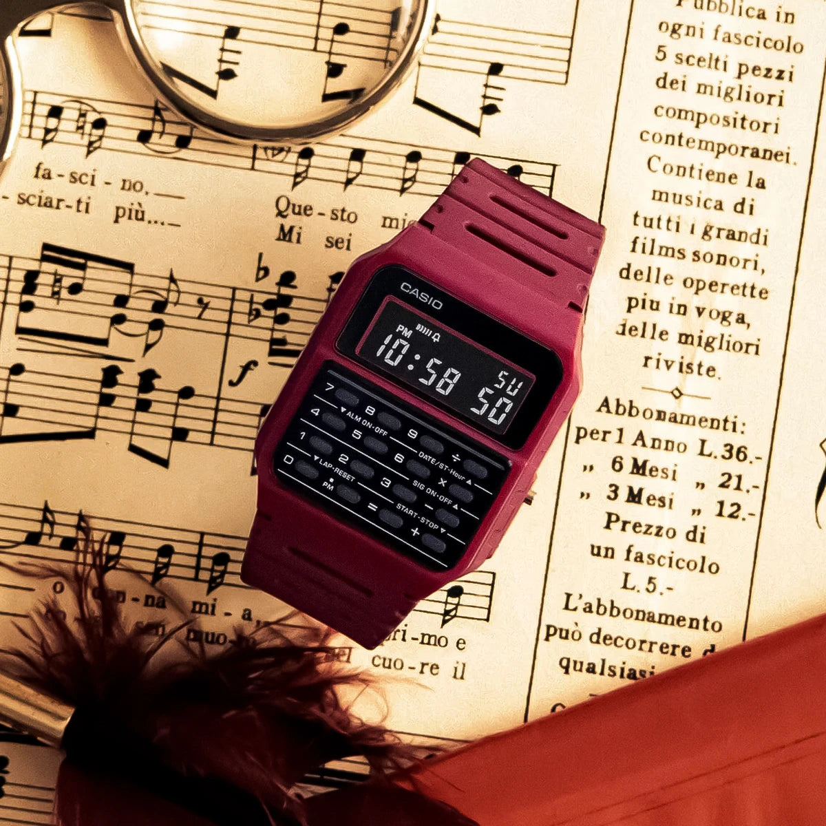 RELOJ CASIO CALCULADORA CA-53WF-4BDF CAS-93