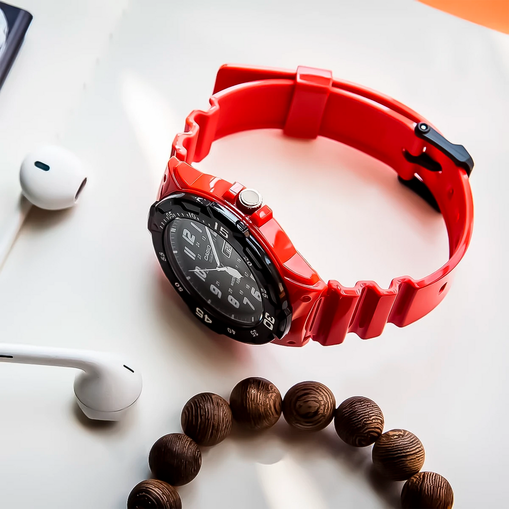 Reloj Casio MRW-200HC-4BVDF Hombre Resina Rojo
