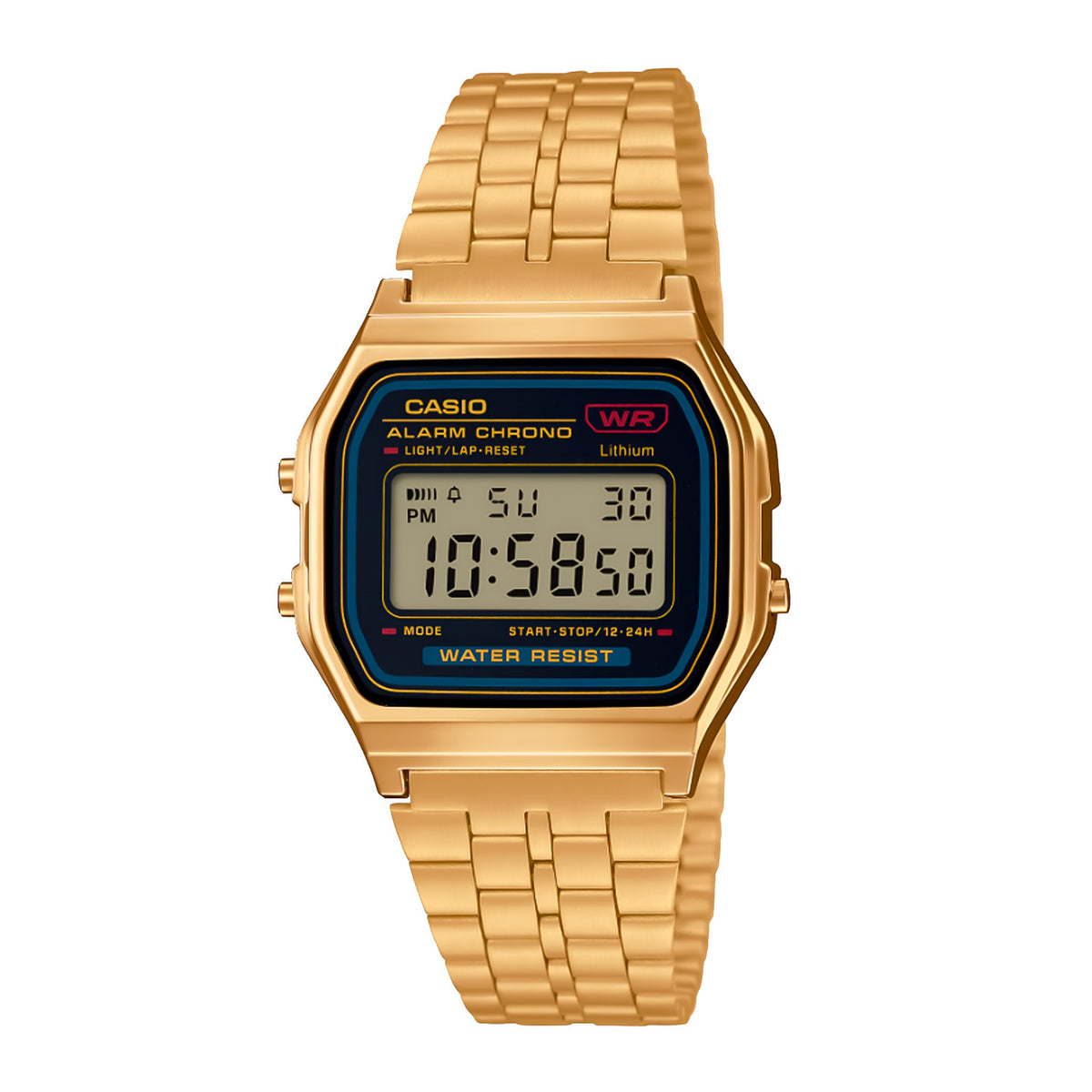 RELOJ CASIO DORADO A159WGEA-1DF CAS-M-100