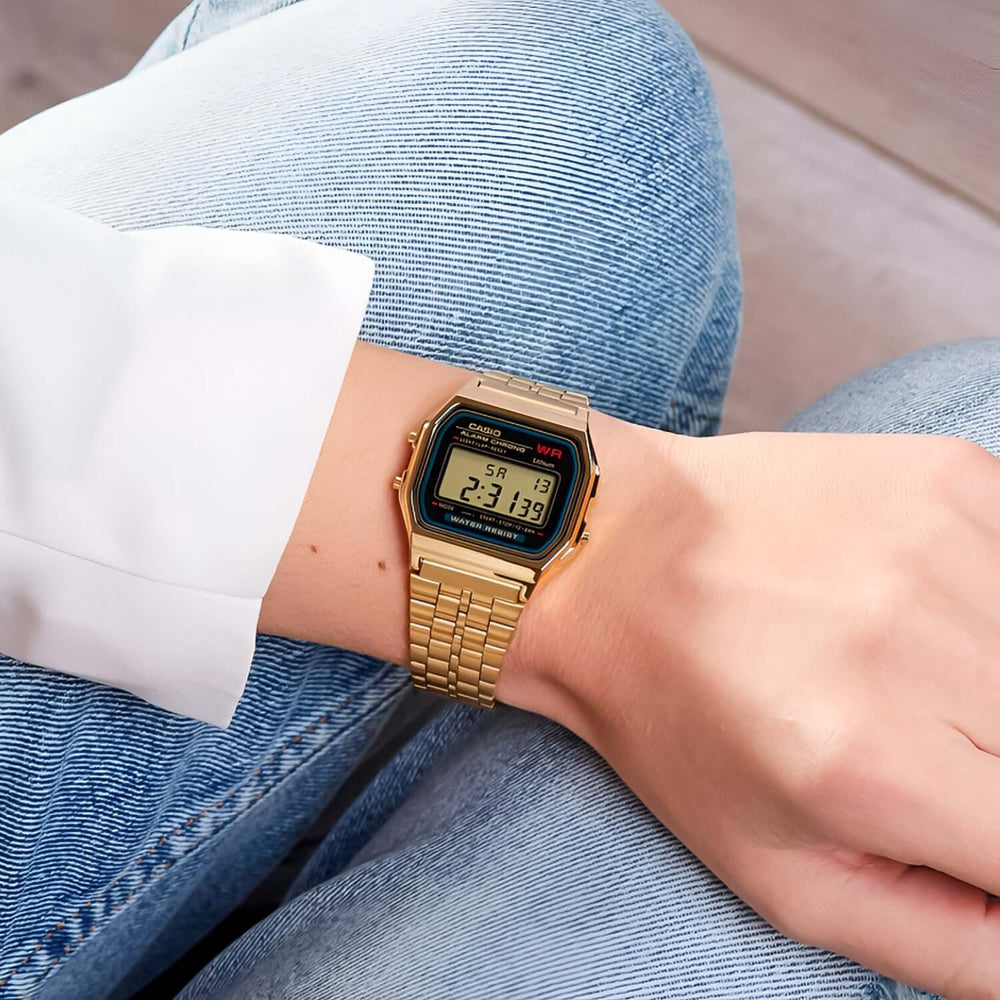 Reloj Casio A159WGEA-1DF Mujer Acero Dorado