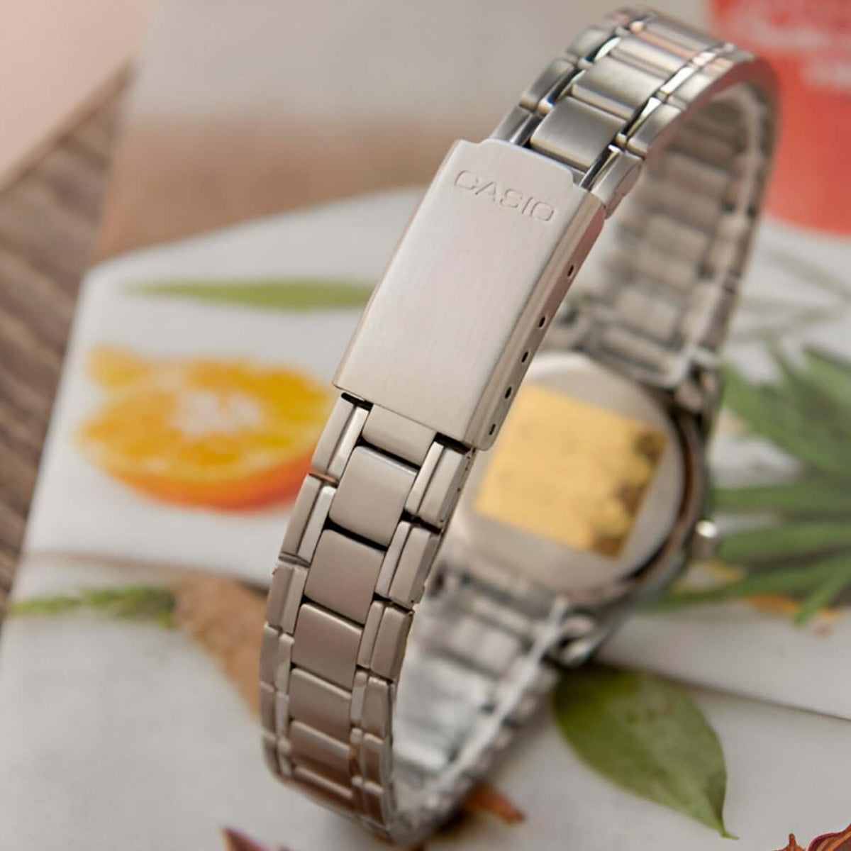 Reloj Casio LTP-V002D-1AUDF Mujer Acero Plateado