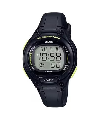 Reloj Casio LW-203-1BV Mujer Deportivo Negro | CAS-M-16