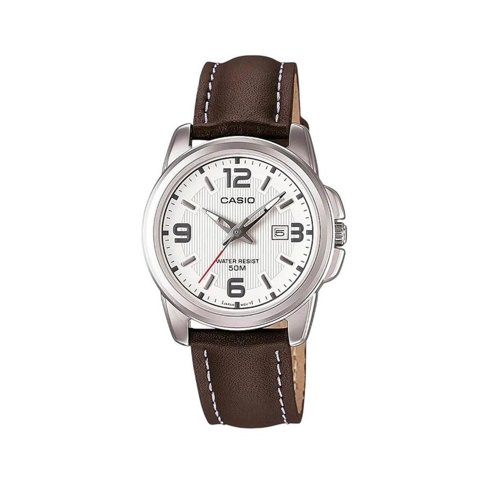 Reloj Casio LTP-1314L-7AV Mujer Cuero Marrón | CAS-M-164