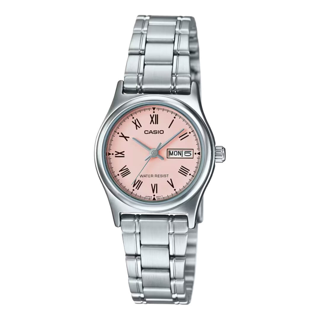 Reloj Casio LTP-V006D-4B Mujer Acero Plateado