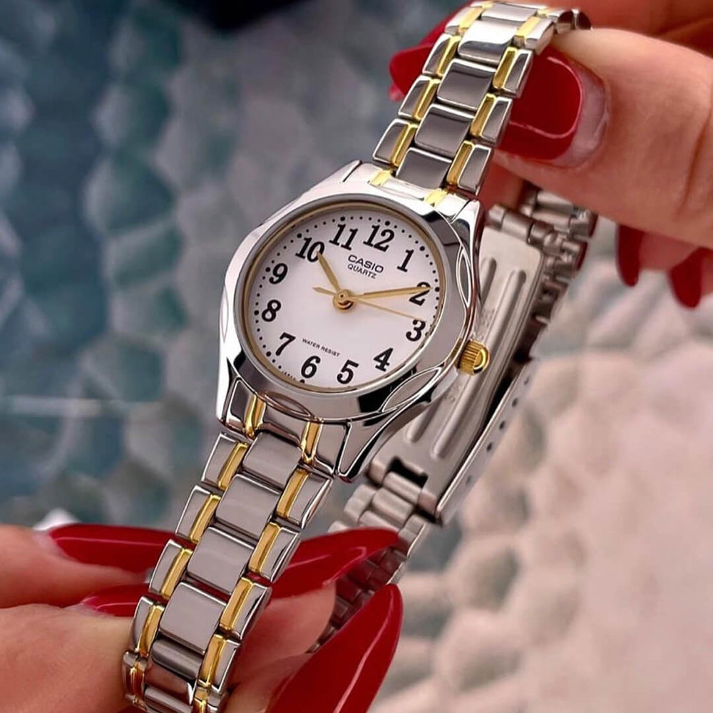 Reloj Casio LTP-1275SG-7B Mujer Acero Plateado