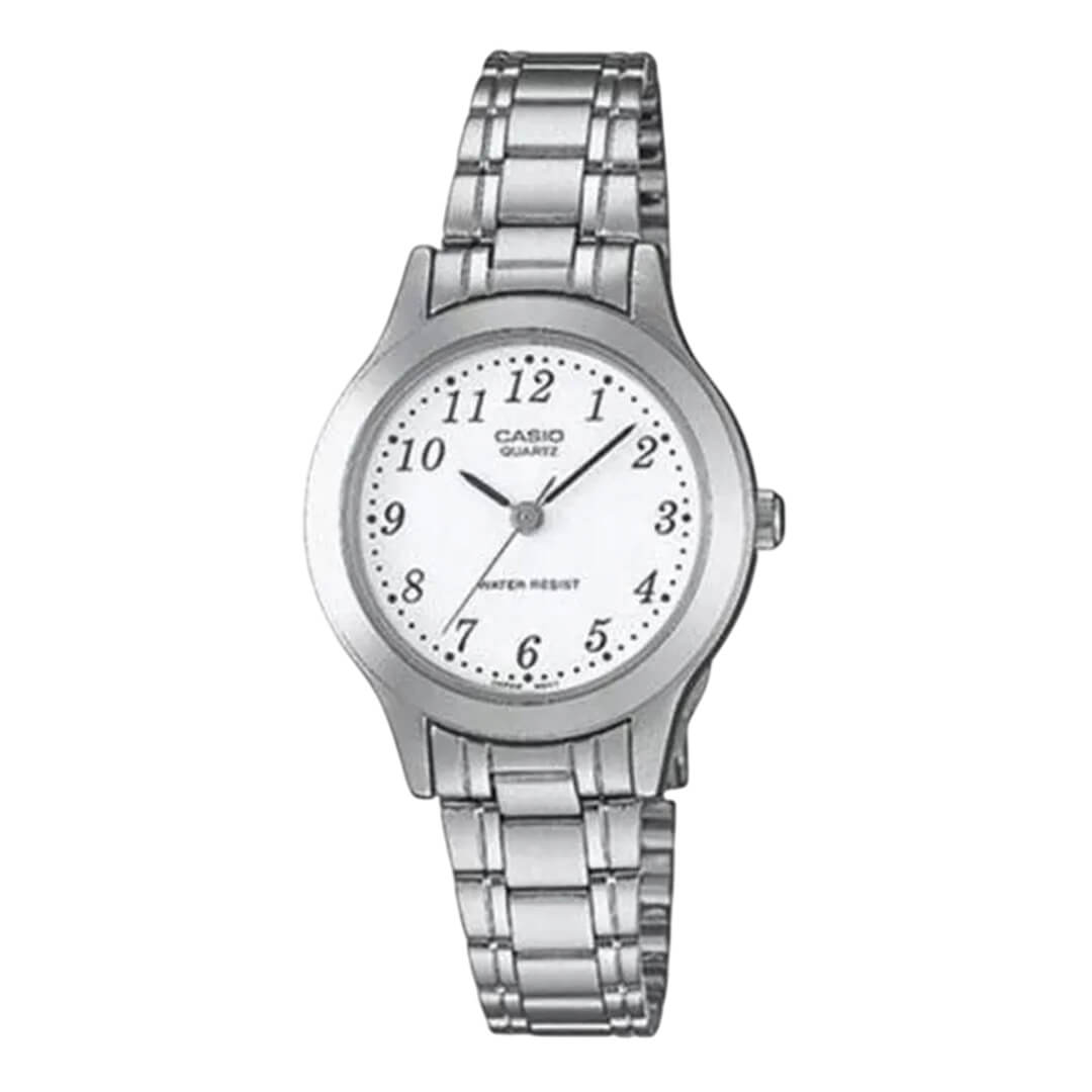 Reloj Casio LTP-1128A-7BR Mujer Acero Plateado
