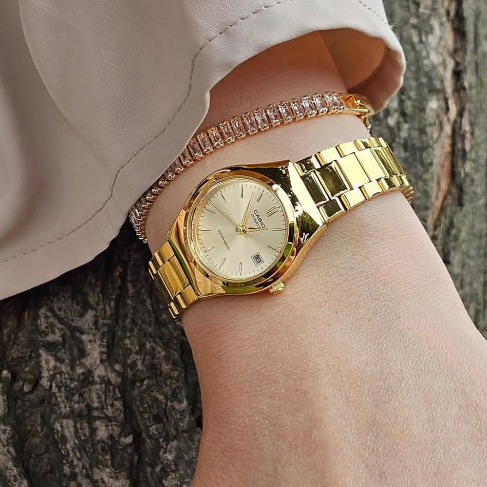 Reloj Casio LTP-1170N-9A Mujer Acero Dorado