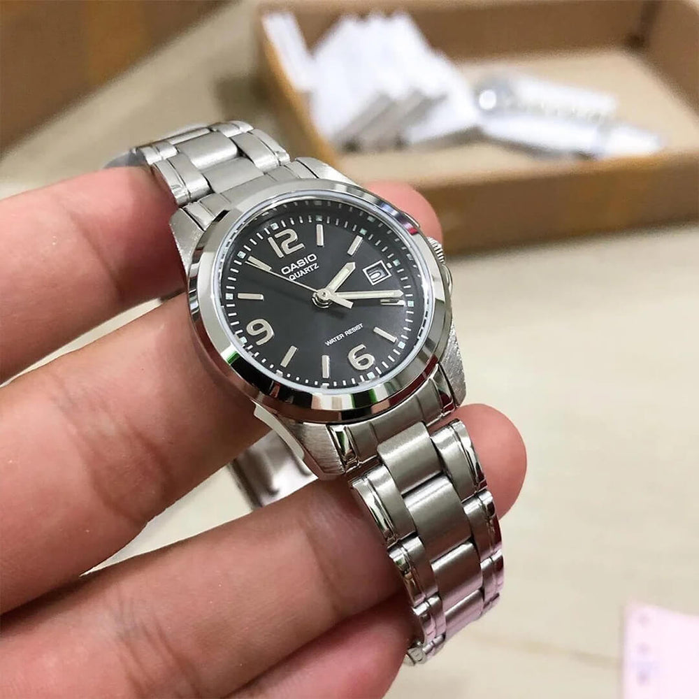 Reloj Casio LTP-1215A-1A Mujer Acero Plateado
