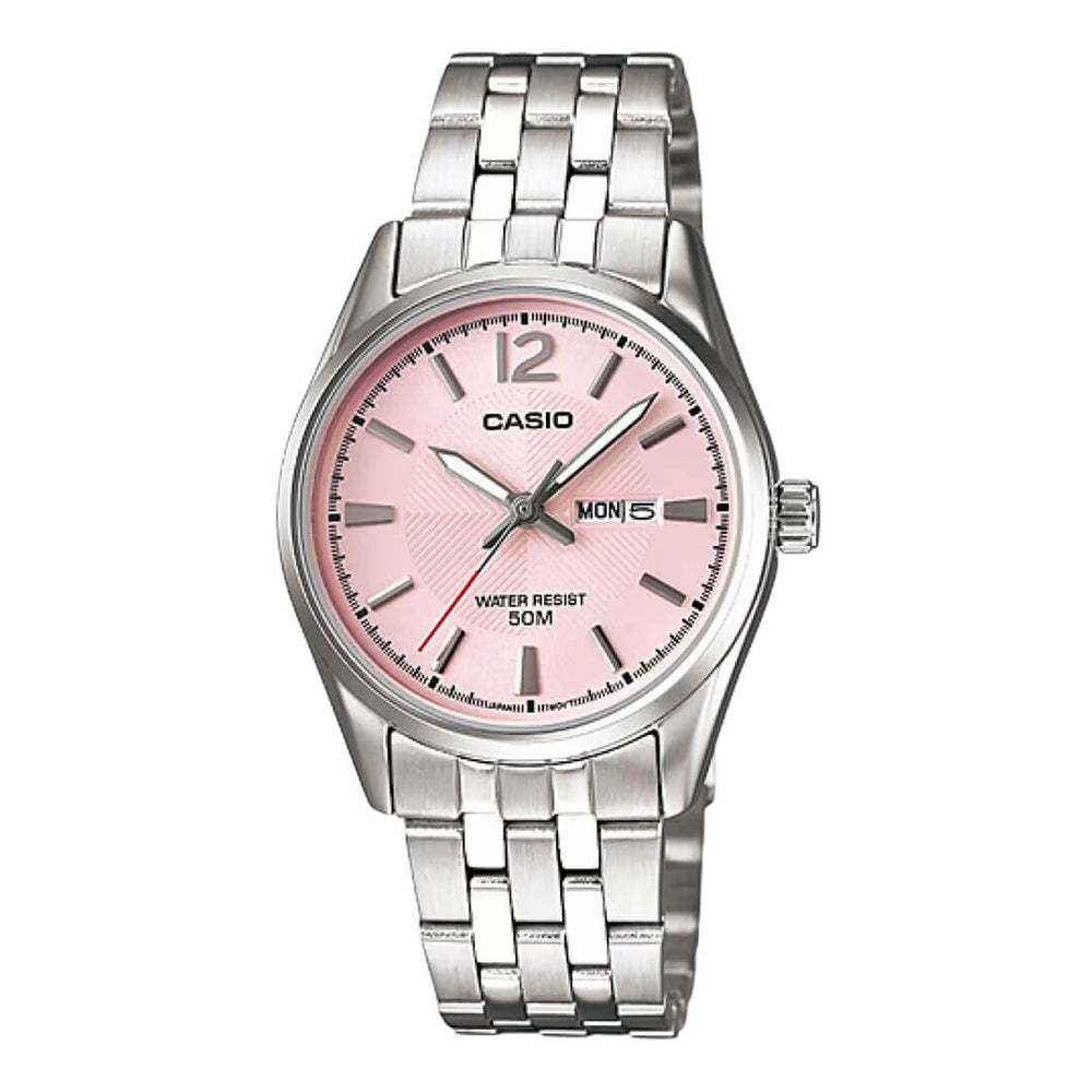 Reloj Casio LTP-1335D-5A Mujer Acero Plateado