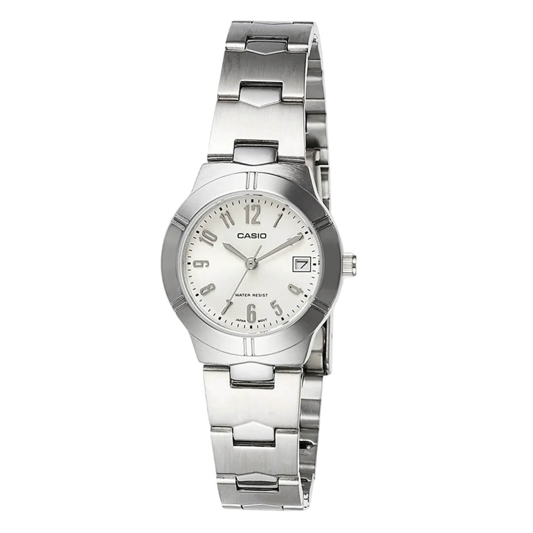 Reloj Casio LTP-1241D-7A2 Mujer Acero Plateado