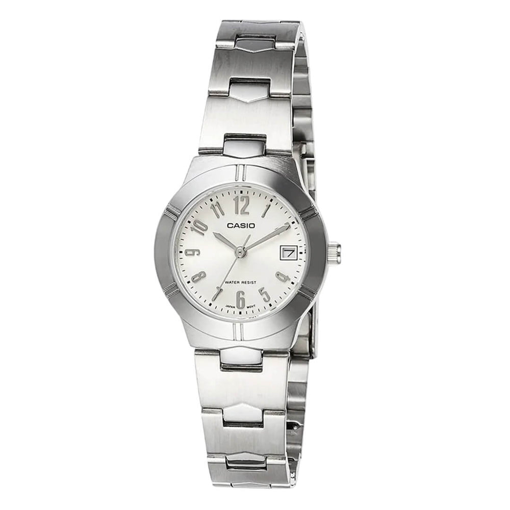 Reloj Casio LTP-1241D-7A2 Mujer Acero Plateado