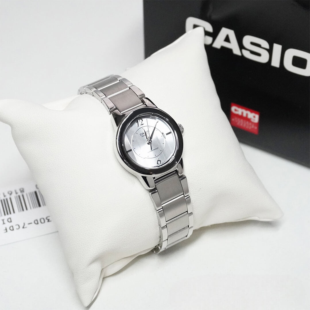 Reloj Casio LTP-1230D-7C Mujer Acero Plateado