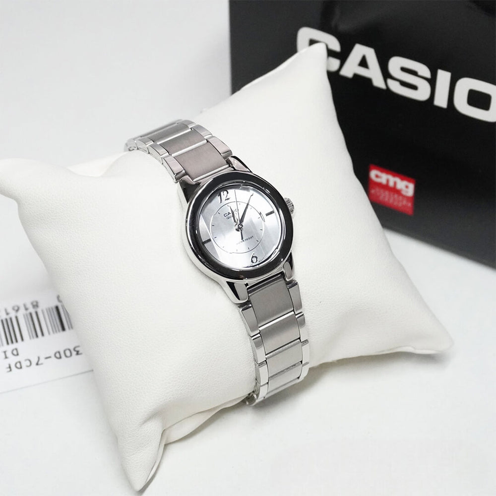 Reloj Casio LTP-1230D-7C Mujer Acero Plateado