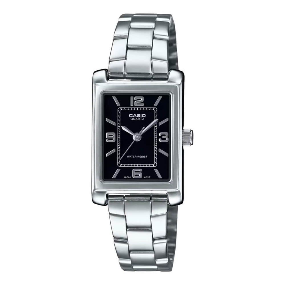 Reloj Casio LTP-1234DD-1A Mujer Acero Plateado