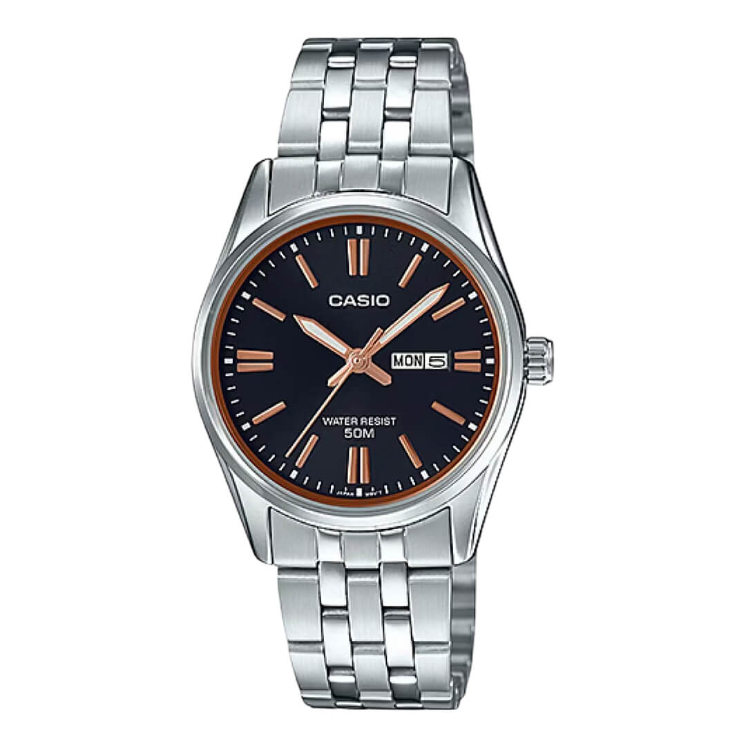 Reloj Casio LTP-1335D-1A2 Mujer Acero Plateado