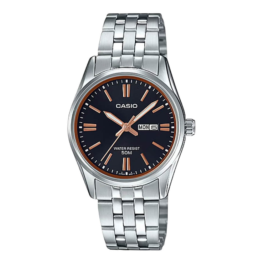 Reloj Casio LTP-1335D-1A2 Mujer Acero Plateado