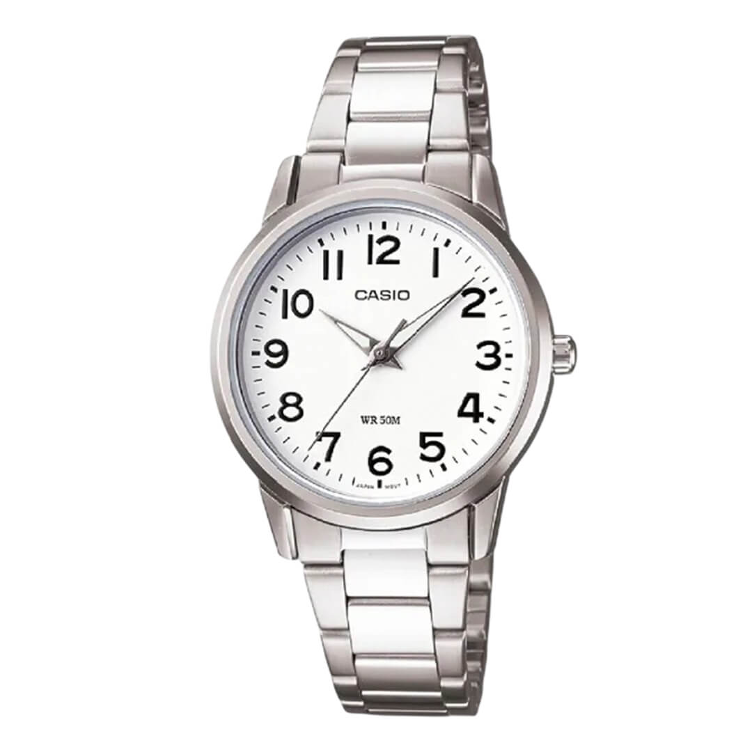 Reloj Casio LTP-1303D-7B Mujer Acero Plateado