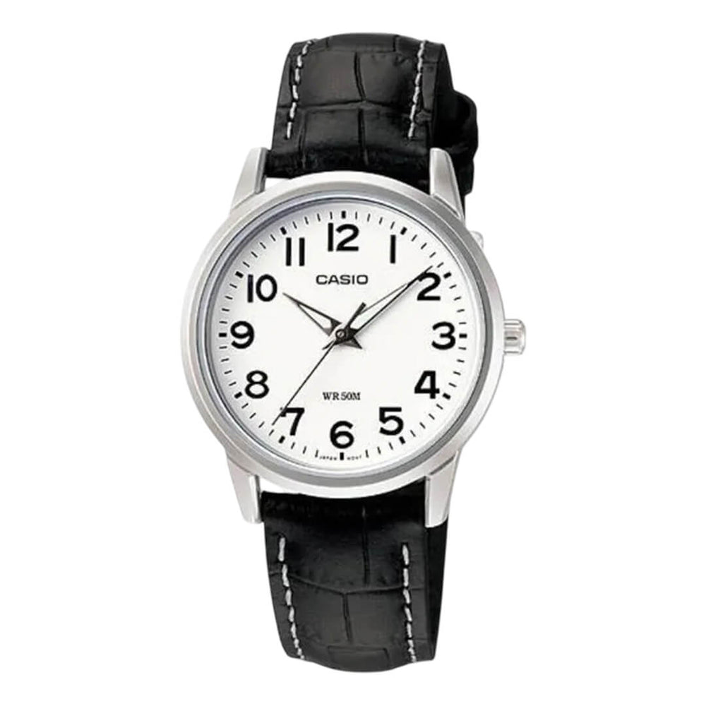 Reloj Casio LTP-1303L-7B Mujer Cuero Negro