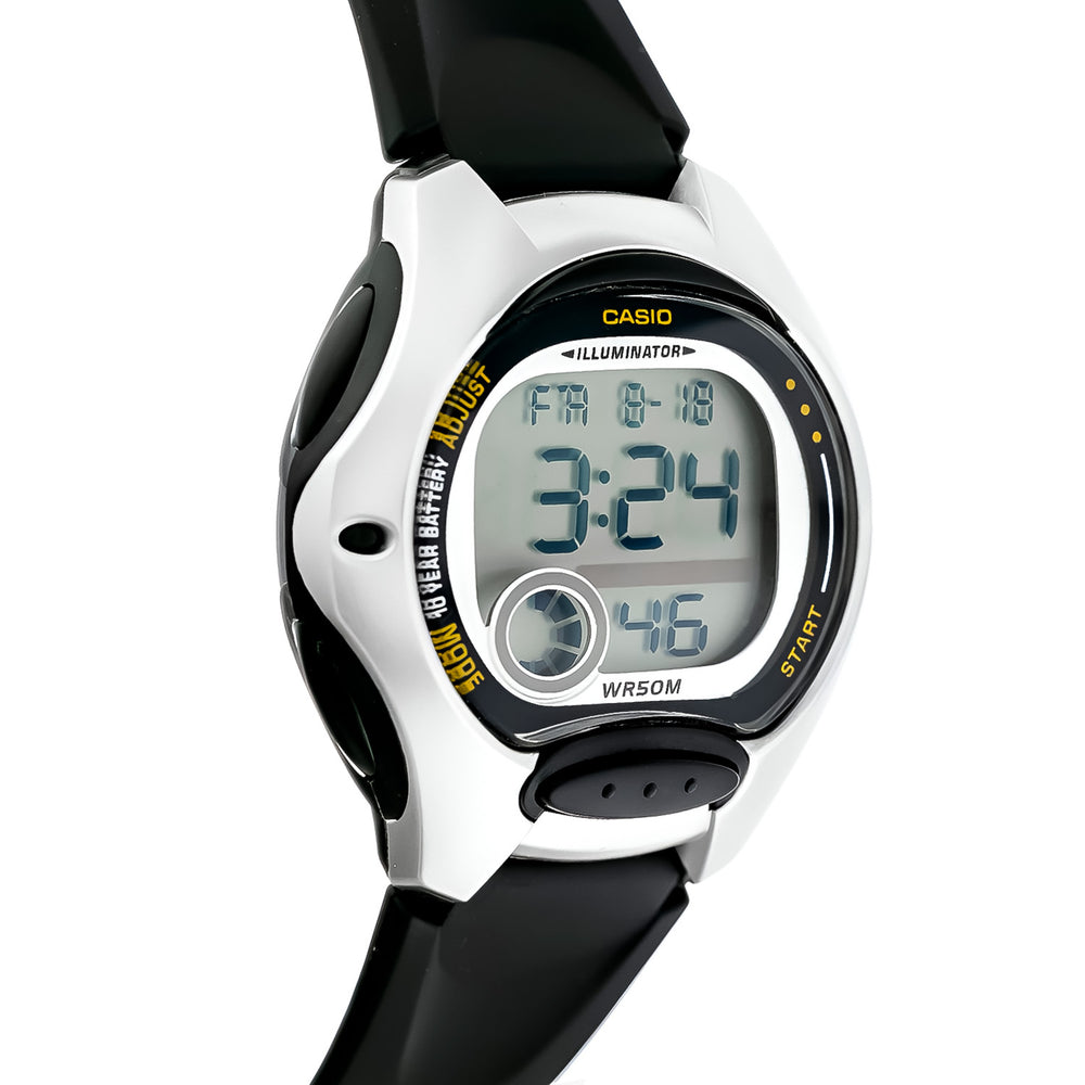 Reloj Casio LW-200-1AV Mujer Resina Negro | CAS-M-21