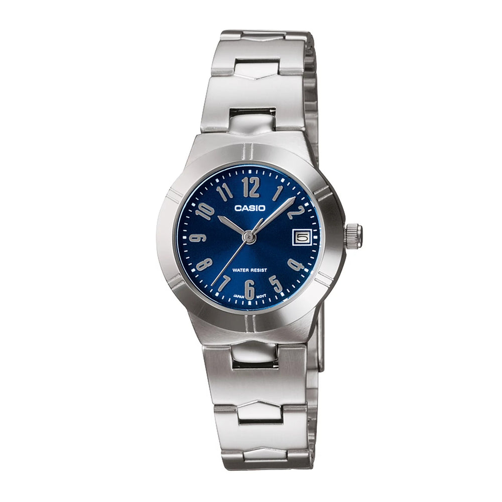 Reloj Casio LTP-1241D-2A2 Mujer Acero Plateado