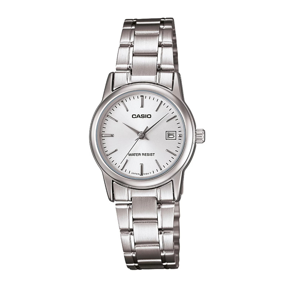 Reloj Casio LTP-V002D-7A Mujer Acero Plateado | CAS-M-28