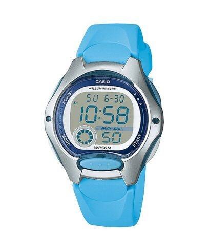 RELOJ CASIO RESINA CELESTE CON GRIS LW-200-2BV CAS-M-35