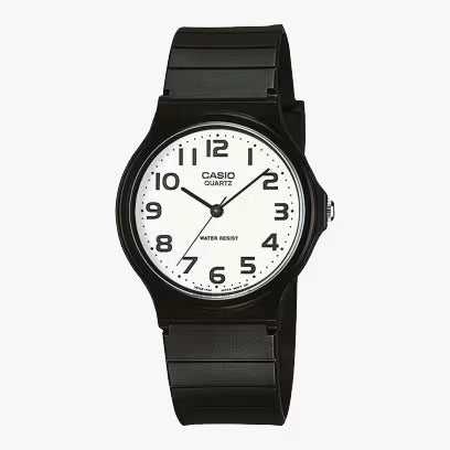 Reloj Casio MQ-24-7B Mujer Resina Negro | CAS-M-37