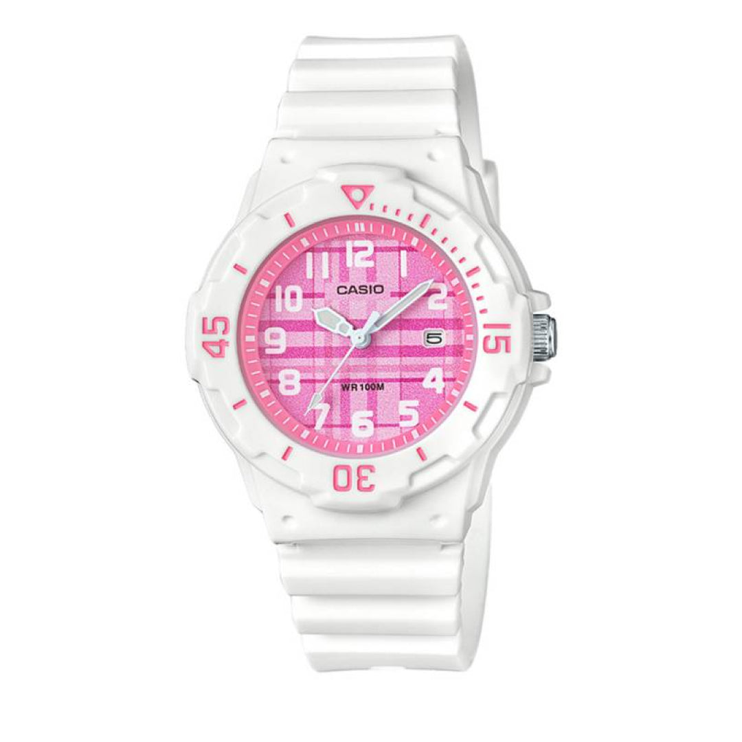 Reloj Casio LRW-200H-4CVDF Mujer Resina Blanco | CAS-M-49