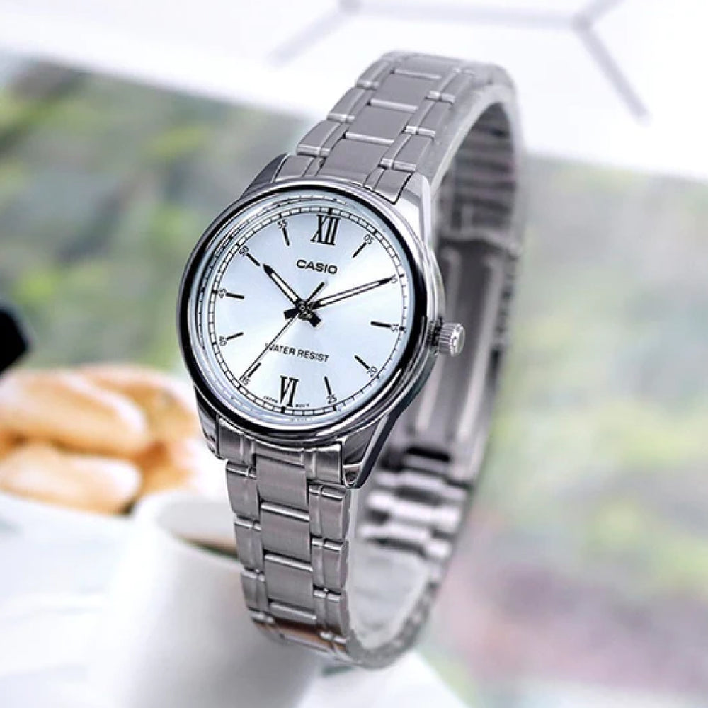 Reloj Casio LTP-V005D-2B3 Mujer Acero Plateado