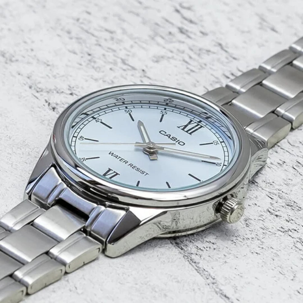 Reloj Casio LTP-V005D-2B3 Mujer Acero Plateado