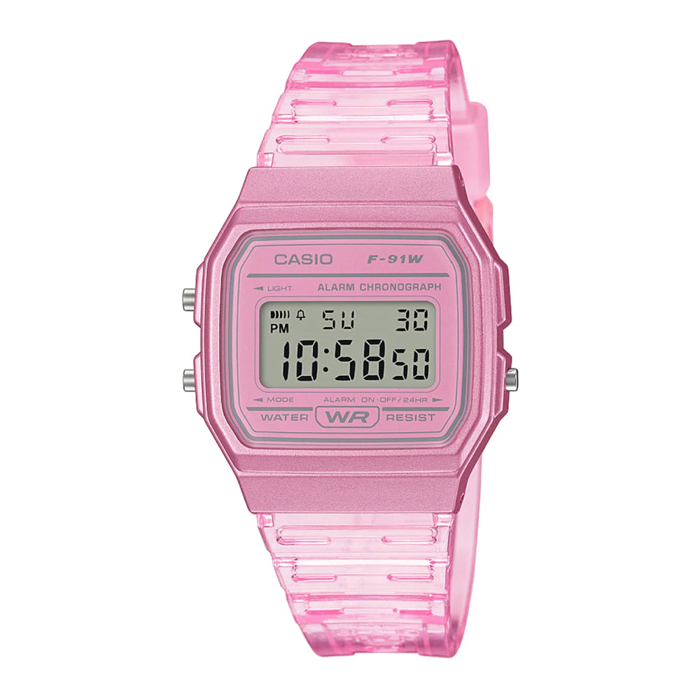 Relojes para Pareja: Casio F-91WM-2A y F-91WS-4D
